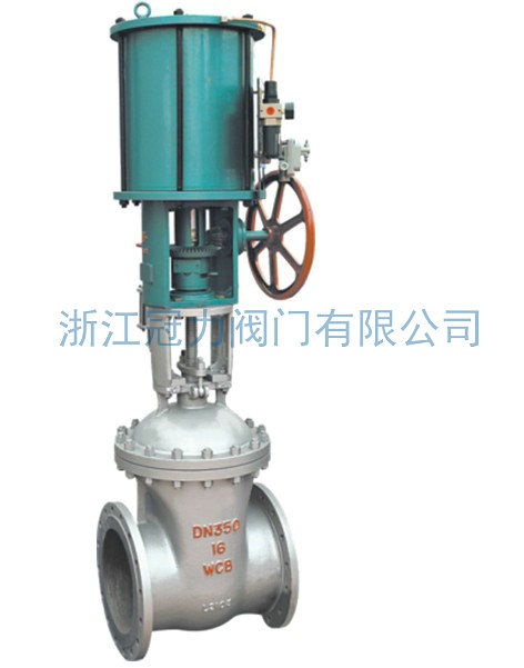 氣動閘閥是在怎樣保證密封面的密封性？